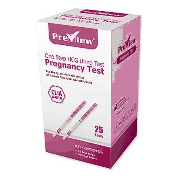 Preview 10 MIU Pregnancy Tests by SurePredict - 20 Early HcG Pregnancy Tests