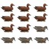 Final Approach HD Cinnamon Teal Floaters Decoys, 12 Pack