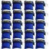 20pcs CPR Face Shield Mask Keychain Ring Emergency Kit CPR Face Shields for First Aid or CPR Training (Blue-20)