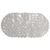 Clear Non-Slip Pebble Design Bath Mat