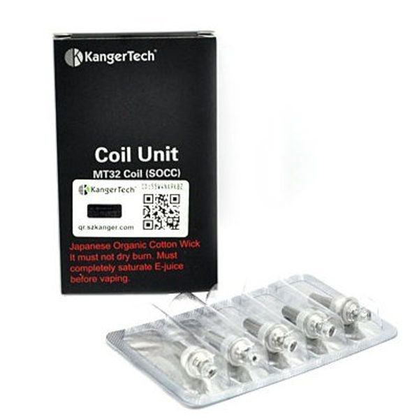 Kanger SOCC Coils (1.8 Ohm)