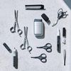 KAI KQ1837 Mayu Scissors (with Resin Ring) Titanium Black Eyebrow