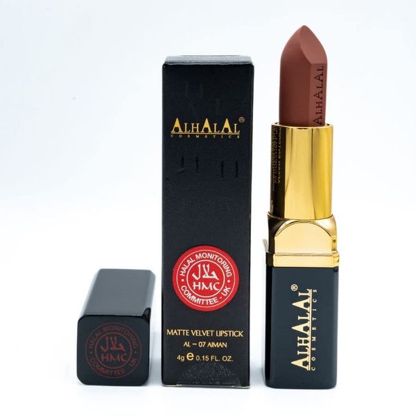 Halal MATTE VELVET LIPSTICK Long Lasting up to 16h Vegan and Cruelty-Free (AL-07-AIMAN)