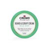 Cremo Beard & Scruff Cream, Wild Mint, 4 Ounce (Pack of 1) - Soothe Beard Itch, Condition and Offer Light-Hold Styling for Stubble and Scruff (Product Packaging May Vary)