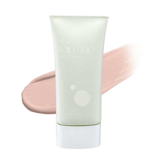 Makeup Solution Toning Up Cream, Matte Type, 1.8 oz (50 g), Makeup Base, Poreless, Keeps Natural Matte Skin for a Long Time