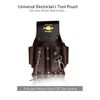 Electrician Tool Pouch Durable Leather Tool Pouch 5 Pockets Tape Holder Key Hold
