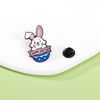 Set Happy Easter Bunny Cute Rabbit Pin Badge Brooch Memorabilia Gift Decorations