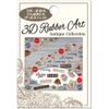 BN ACS-5 Antique Collection Rose Nail Sticker