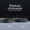 2in 1 Wired to Wireless CarPlay Android Auto Adapter for OEM Car Stereo With USB