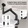 Ulanzi LS26 Low Profile Microphone Arm with Cable Channels Desk Clamp