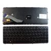 Power4Laptops UK Layout With Pointer Grey Frame Backlit Black Replacement Laptop Keyboard Compatible With HP V142026CK1