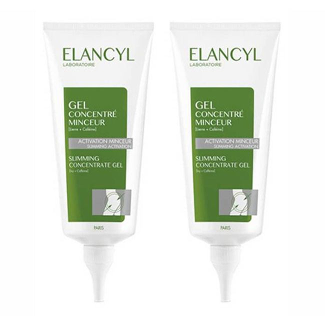 ELANCYL Active Massager Gel 200ml Set of 2 Body Line Body Silhouette Slim Cellulite Collagen Overseas Mail Order