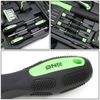 27Pcs Home Repair Hand Tool Set Toolbox Cordless Drill+Bits+Cla