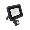 LOWENERGIE LED FloodLight Waterproof IP65 (20w PIR, Black)