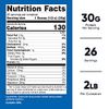 Nutricost Grass-Fed Whey Protein Isolate (Unflavored) 2LBS - Non-GMO, Gluten Free, Pure Protein