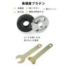YFFSFDC Angle Grinder Attachment, 10 Pcs Replacement Tool Wrench Grinder Attachment Removal Tool for Grinders, Inner & Outer Flanges, Grinding Disc Fixing Tools, Multifunction Accessories