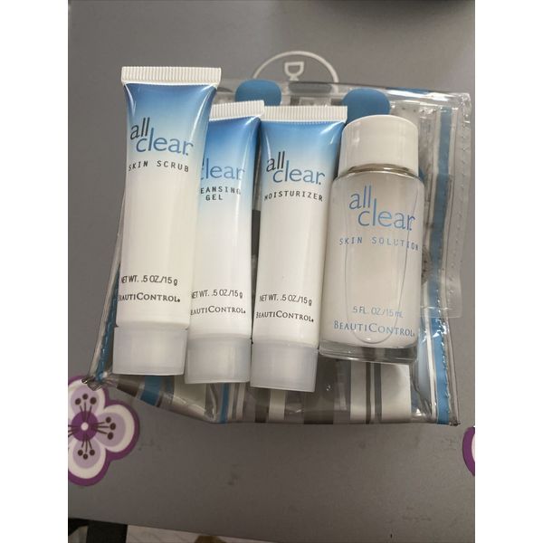 BeautiControl Skinlogics Clear Starter Set ~ 4 Piece set 1 oz minis