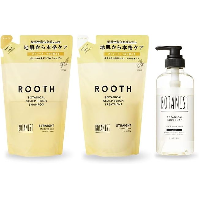 BOTANIST | ROOTH Loose Botanical Scalp Serum Shampoo Treatment [Straight] Body Soap [Moist] Scalp Skin Care