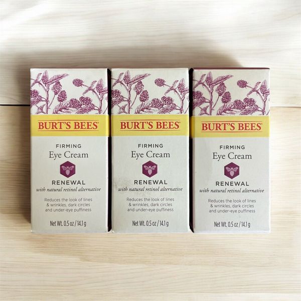 Burt’s Bees Renewal Firming Eye Cream .5oz (3 Pack) Burt Bees