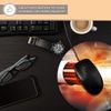 Destination Vinyl Ltd Binary Code Computer Tech - Flexible Round 5mm Rubber Mouse Mat Pad Office Home Novelty Printed Desk Accessory 3537