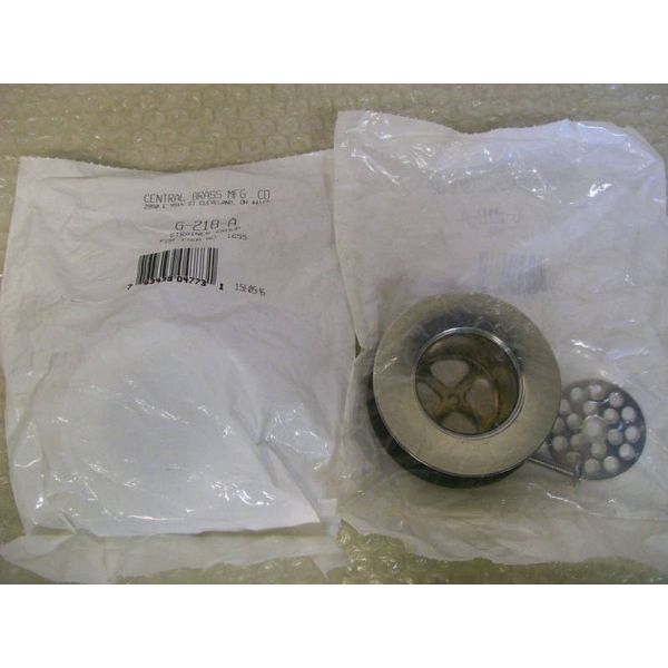 CENTRAL BRASS G-218-A STRAINER GROUP FOR No 1655 G218A
