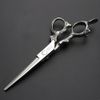 Japan 440C Styling Studio Scissors Hairdressing Professional Styling Tool Set Scissors (6 Inches, 2 Pieces)