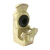Velvac 035031 Iron Universal Gladhand with Black Polyurethane Seal