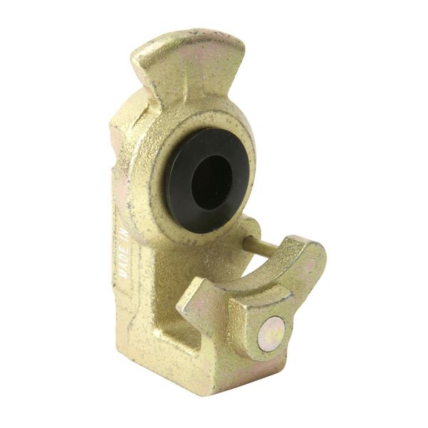 Velvac 035031 Iron Universal Gladhand with Black Polyurethane Seal