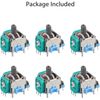 EEEKit 6 Pack 3D Ersatz Analog Stick Joystick für PS4 Dualshock 4 Xbox One Controller Xbox Elite Controller