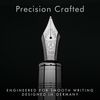 Wordsworth & Black SPARE NIB Majesti - Medium Nib - Checked Chrome