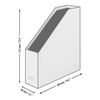 Rössler SOHO 85mm A4 Magazine Box - Navy Blue