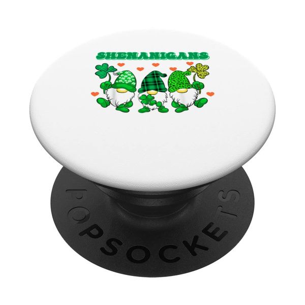 St. Patricks Day Gnomes Shenanigans Koordinator PopSockets mit austauschbarem PopGrip