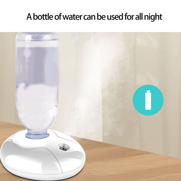 Portable Humidifier USB Plug Noiseless Water Bottle Humidifier For Bedroom O BOO