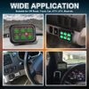 6 Gang On/Off Switch Panel Electronic Relay System For LED Light Bar Boat Marine