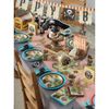 Creative Converting Pirate's Map Sturdy Style Paper Dessert Plates (8 Count), 7"