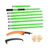 27 Feet Tree Pole Pruner Manual Branches Trimmer Tree For Pruning Palms & Shrubs