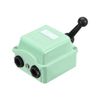 uxcell Drum Switch QS-15 3 Positon Forward/Off/Reverse Motor Control Aluminum Shell 15A