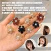 Hair Clip, Mini Flower, Set of 24, Small Clip, Hair Clip, Cute, Hair Accessory, Hair Ornament, Bangs Clip, Hairpin, Girls, Women's, Round Flower