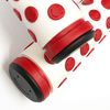 I live Smile Grip [Long & Short] Left & Right Set, White/Red, Small