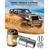 ULZOZN 3/4" .750" Threaded Bushing Kit, 4-Link 1/2" Bolt Hole Bushings