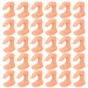 Jubaopen 30PCS Practice Fingers for Acrylic Nails False Finger Practice Nails Manicure Practice Finger Plastic Finger Model for Acrylic Gel Nail Art Training Display DIY Decoration(Skin Color)
