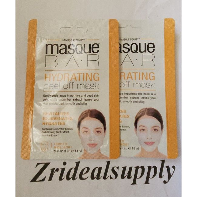 Masque Bar Hydrating Peel Off Face Mask PACK OF 2