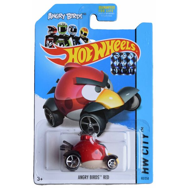 Hot Wheels Angry Birds, City 82/250, red