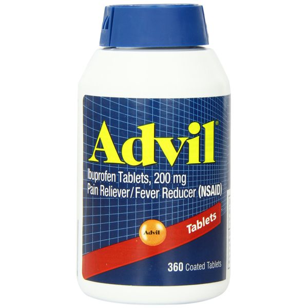 Advil Pain Reliever / Fever Reducer, 200mg (360 Tablets)