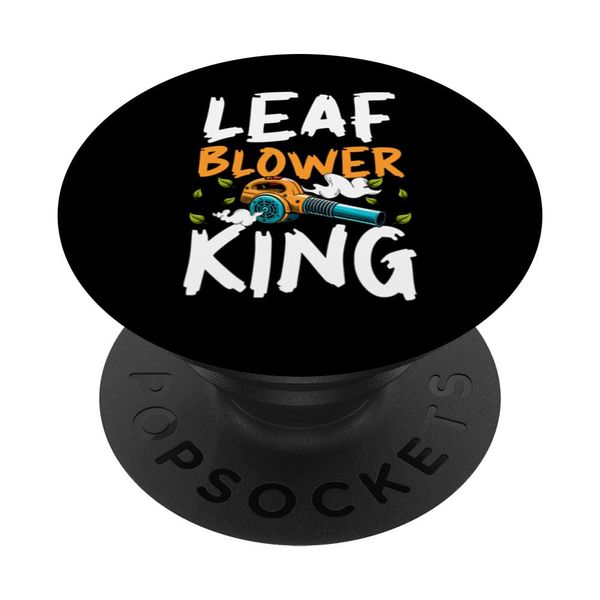 Leaf Blower King Laubbläser Herbst PopSockets Klebender PopGrip