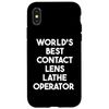 iPhone X/XS World's Best Contact Lens Lathe Operator Case