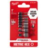 Milwaukee 48-32-4617 8 Piece Metric Hex Insert Bit Set