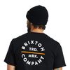 BRIXTON Becket Beanie Hat, Black, One Size