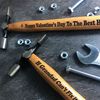 Valentines Day Gift for Husband Engraved Hammer Gift for Him Men Keepsake