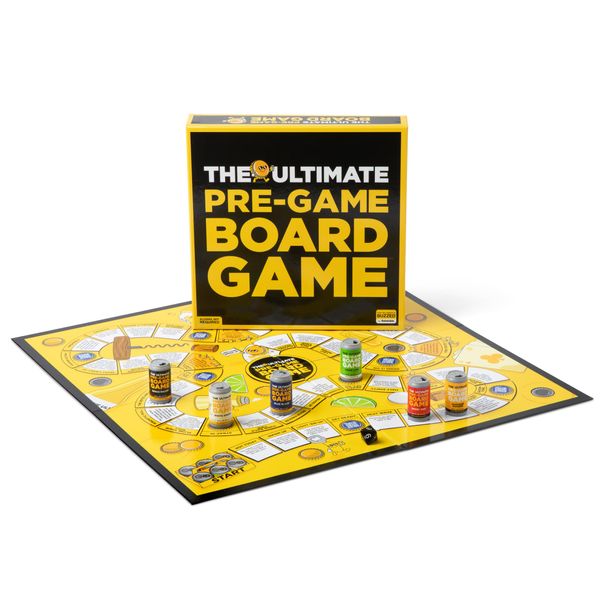 The Ultimate Pre-Game Board Game — Adult Drinking Game, Party Games for Adults by Buzzed